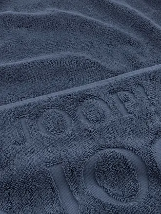 JOOP | Duschtuch 80x150cm STUDIO REPEAT Platin | dunkelblau